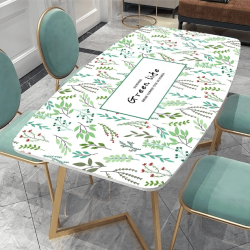 Скатертина для кухні та їдальні на замовлення "Green life", 60*90 см